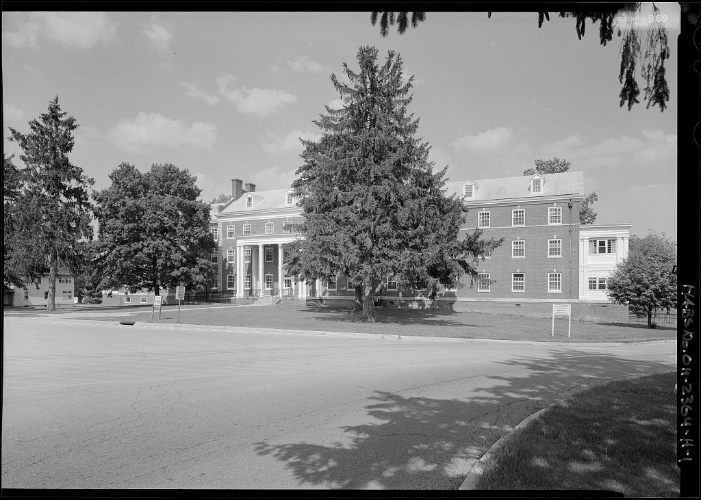 National Home for Disabled Volunteer Soldiers, Central Branch, Miller Cottage, 4100 West Third Street, Dayton, Montgomery County, OH, photograph filed with the federal survey