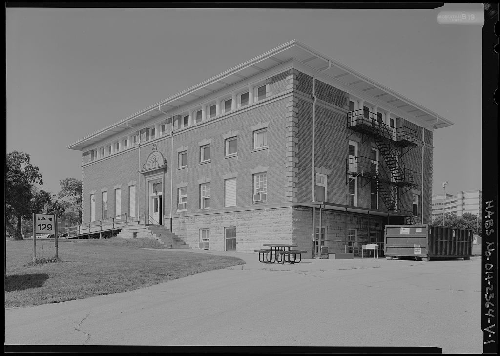National Home for Disabled Volunteer Soldiers, Central Branch, Recreation Center, 4100 West Third Street, Dayton, Montgomery County, OH, photograph filed with the federal survey