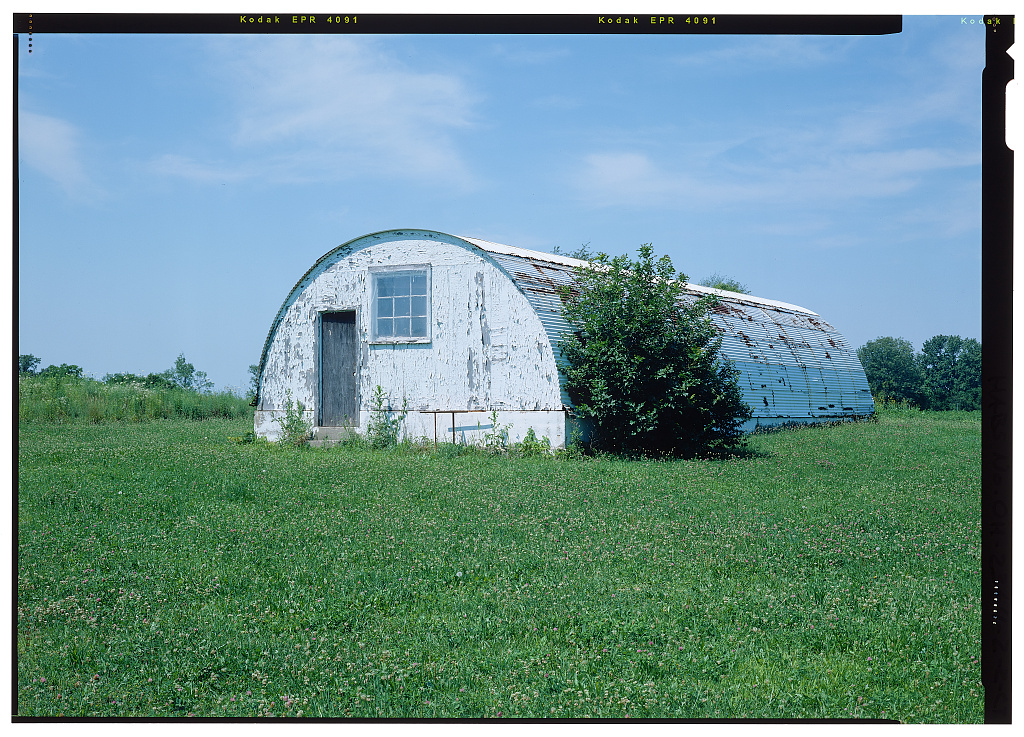 National Home for Disabled Volunteer Soldiers, Central Branch, Quonset Hut, 4100 West Third Street, Dayton, Montgomery County, OH, photograph filed with the federal survey