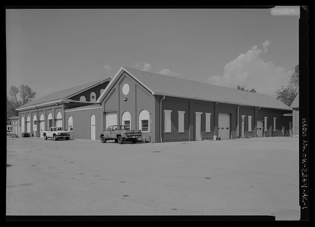 National Home for Disabled Volunteer Soldiers, Central Branch, Maintenance & Boiler House, 4100 West Third Street, Dayton, Montgomery County, OH, photograph filed with the federal survey