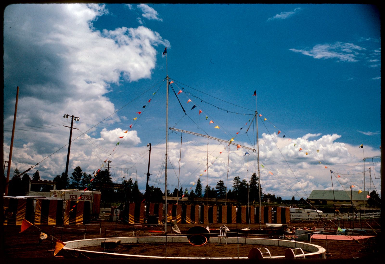 Circular area on fairground, Flagstaff, Arizona, Boston Public Library - undated