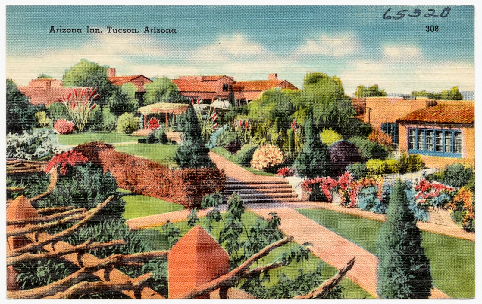 Arizona Inn, Tucson, Arizona, Boston Public Library - undated