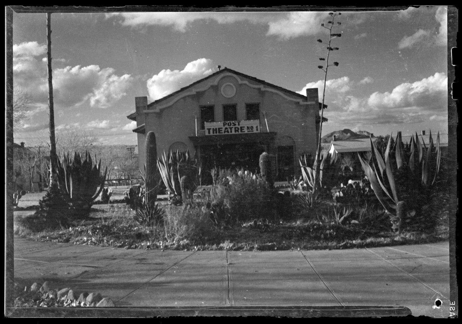 Post theater #1 Fort Huachuca, Arizona, Boston Public Library - undated