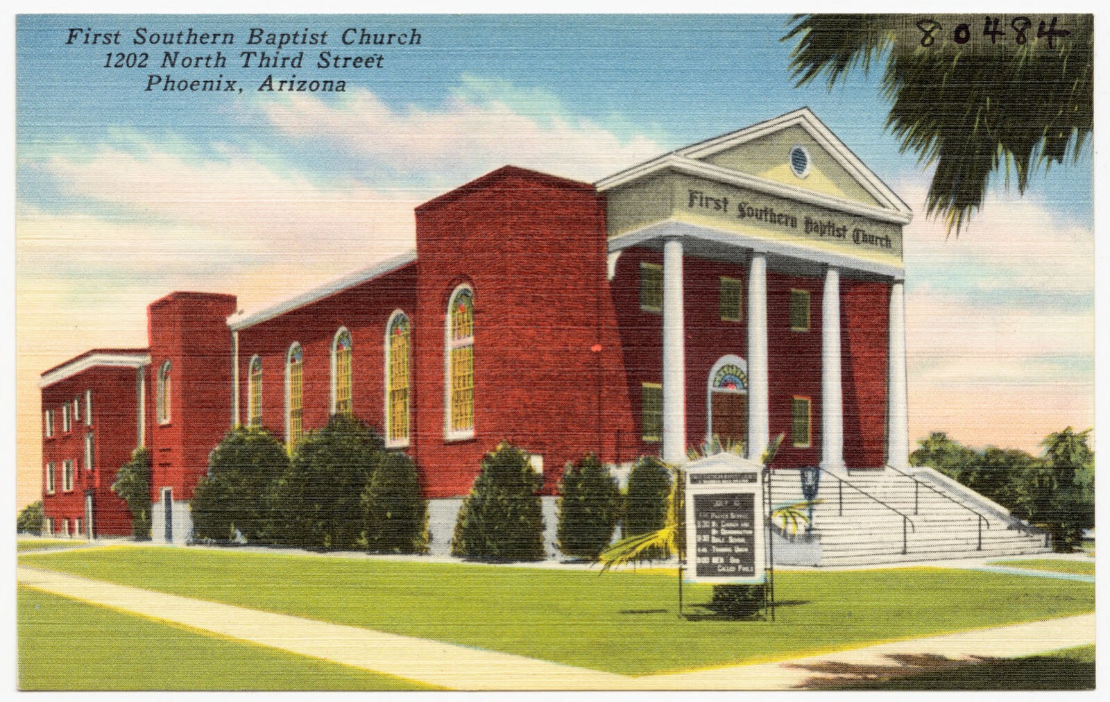 First Southern Baptist Church, 1202 North Third Street, Phoenix, Arizona, Boston Public Library - undated