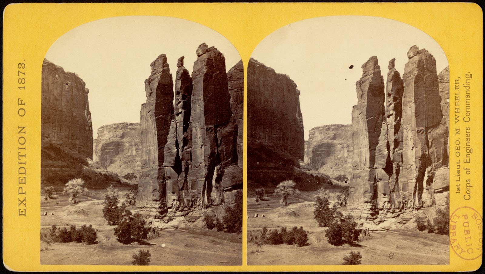 Camp Beauty, Cañon de Chelle, Boston Public Library - undated