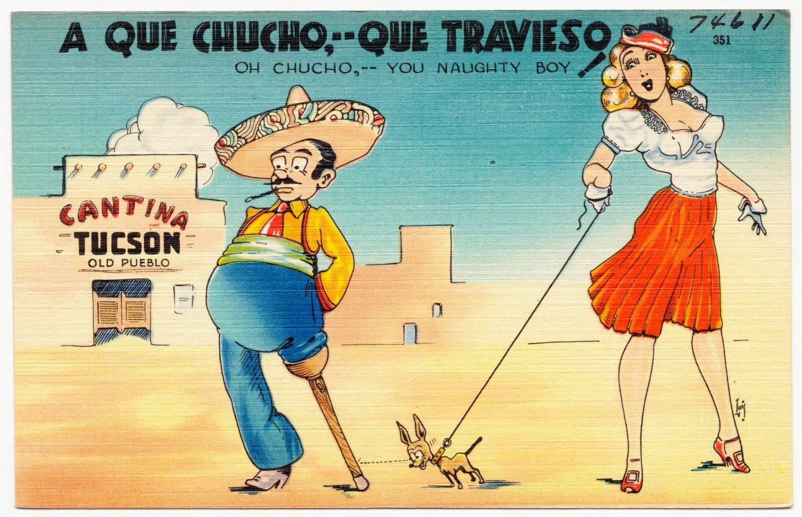A que Chucho,- que travieso, oh Chucho,- You naughty Boy!, Boston Public Library - undated