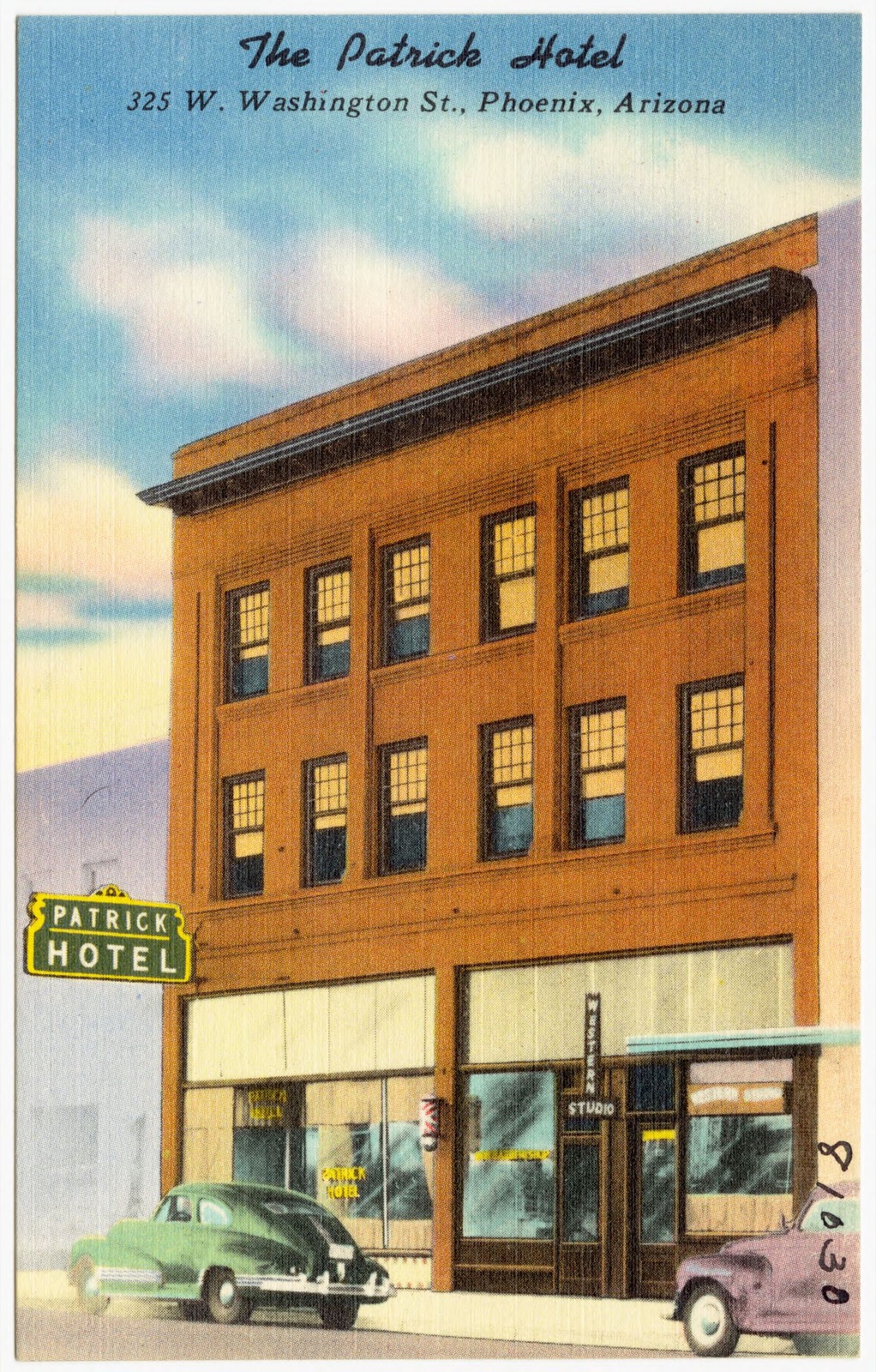 The Patrick Hotel, 325 W. Washington St., Phoenix, Arizona, Boston Public Library - undated
