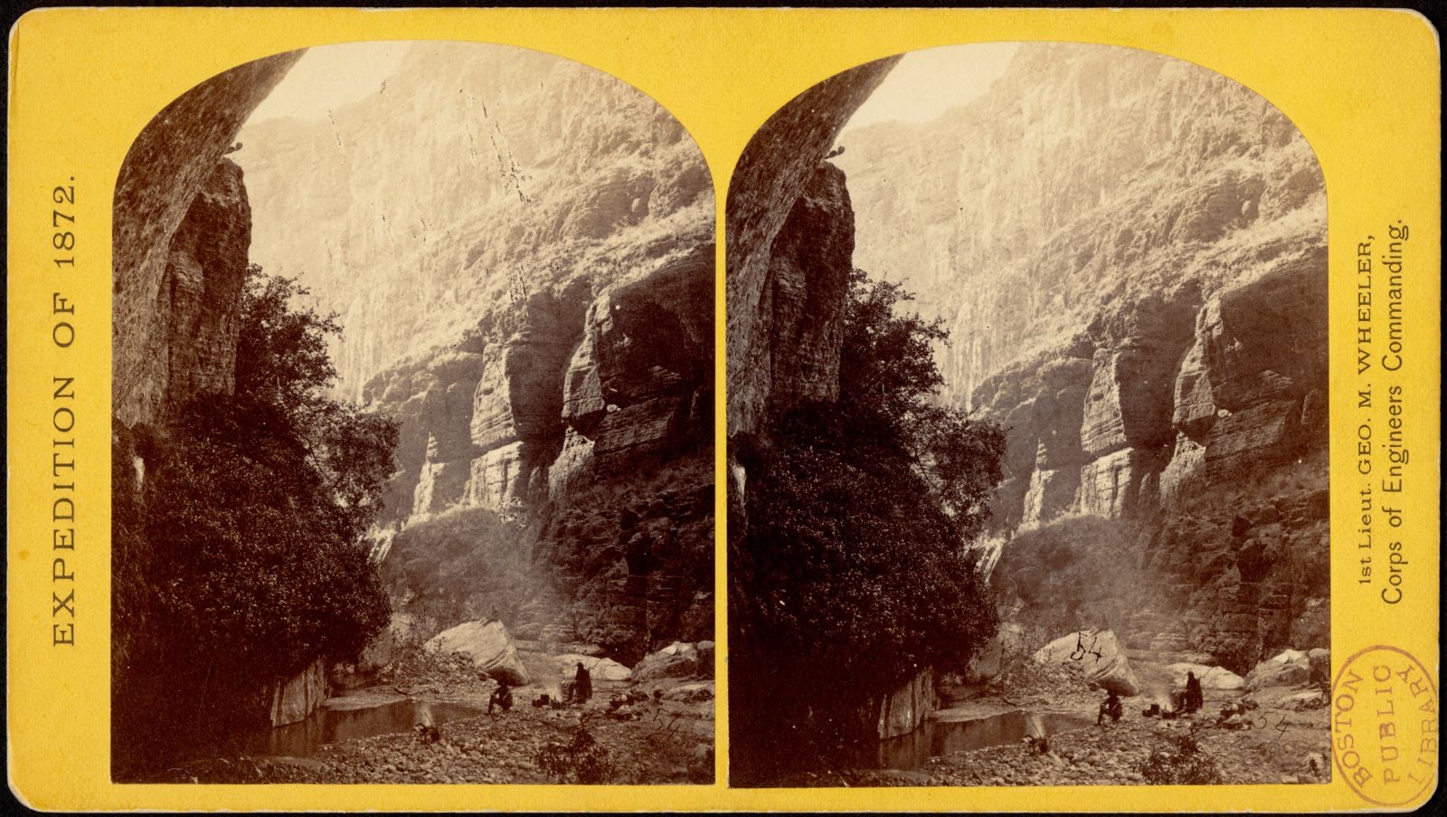 The Cañon of Kanab Creek, Boston Public Library - undated