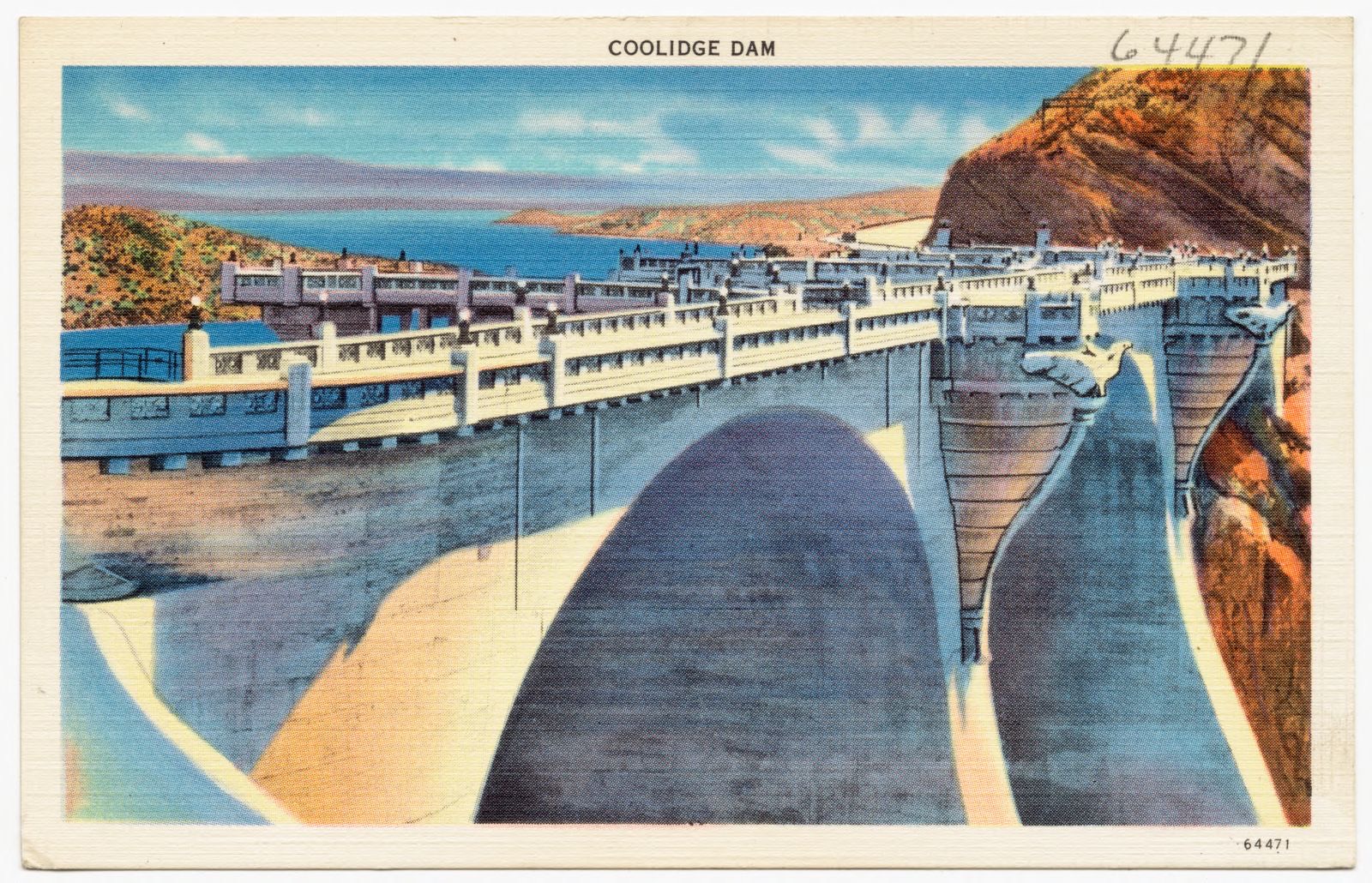 Coolidge Dam, Boston Public Library - undated