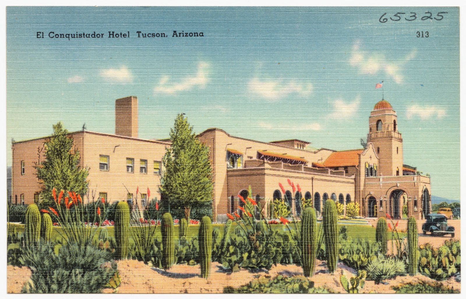 El Conquistador Hotel, Tucson, Arizona, Boston Public Library - undated