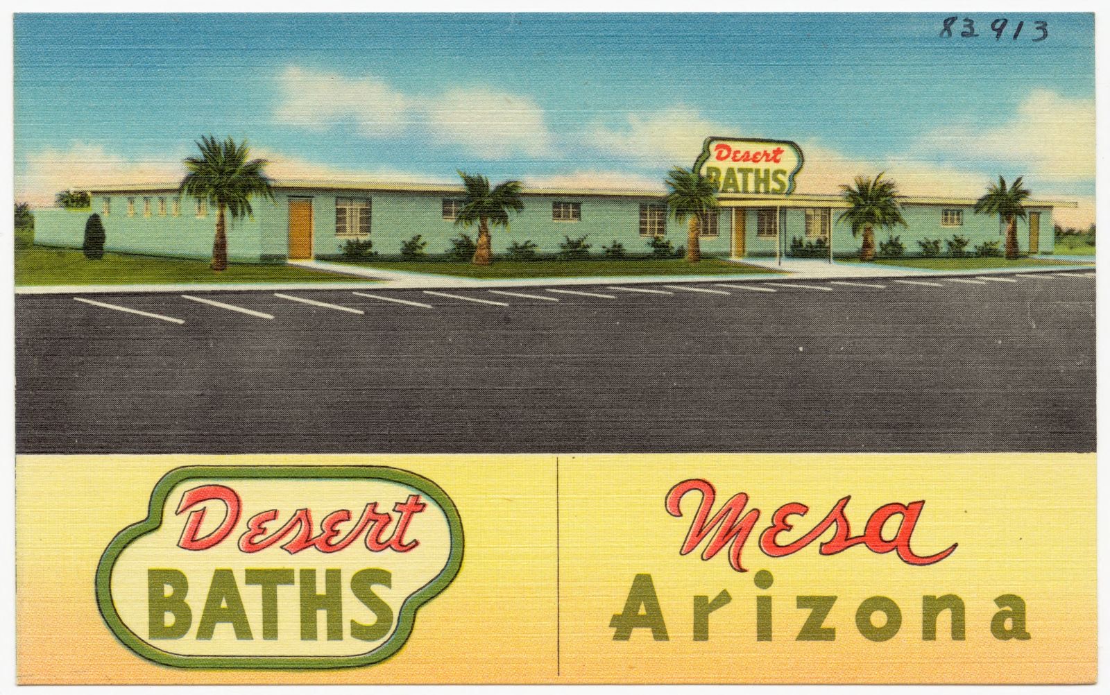 Desert Baths, Mesa, Arizona, Boston Public Library - undated