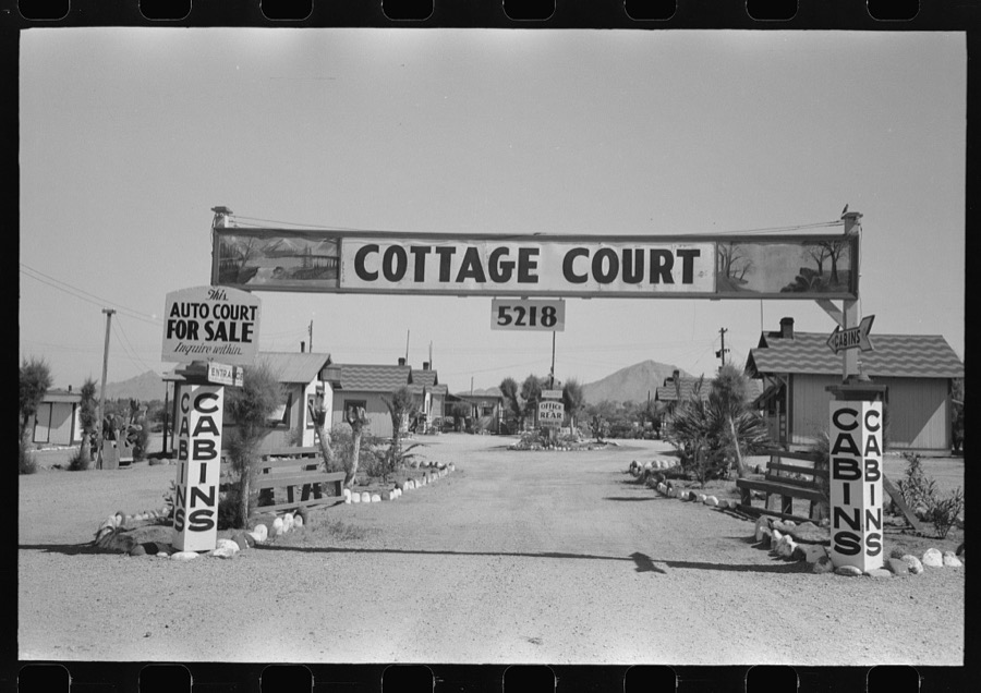 Tourist court in Phoenix, Arizona