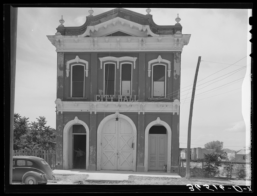 City hall. Tombstone, Arizona. This also houses the fire department, which was the first in Arizona