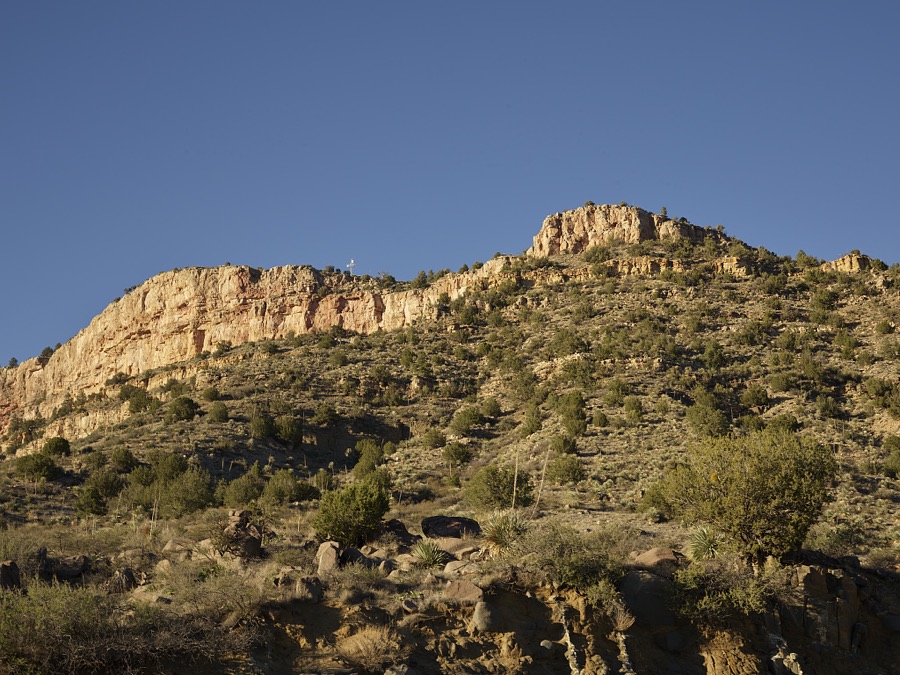 Scene Gila County, Arizona's, Salt River Canyon, often referrred to by its admirers as the "Mini Grand Canyon"