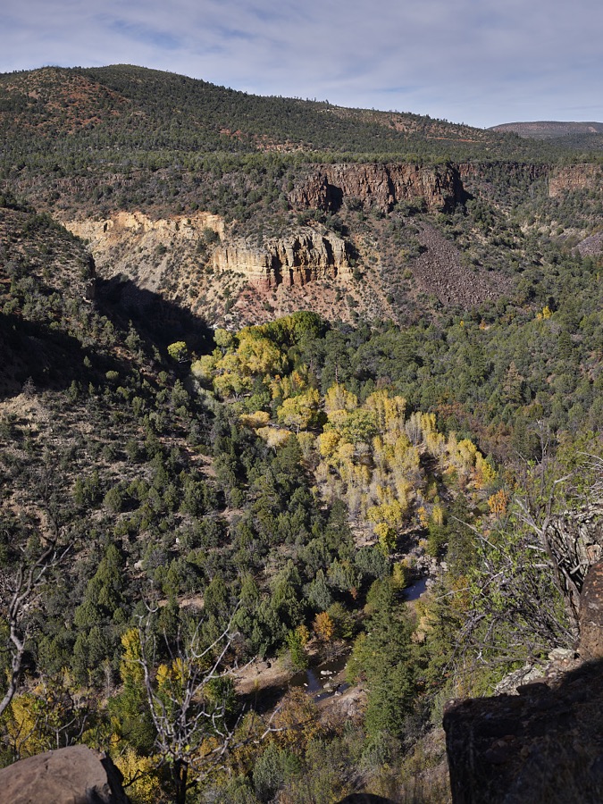 Scene Gila County, Arizona's, Salt River Canyon, often referrred to by its admirers as the "Mini Grand Canyon"