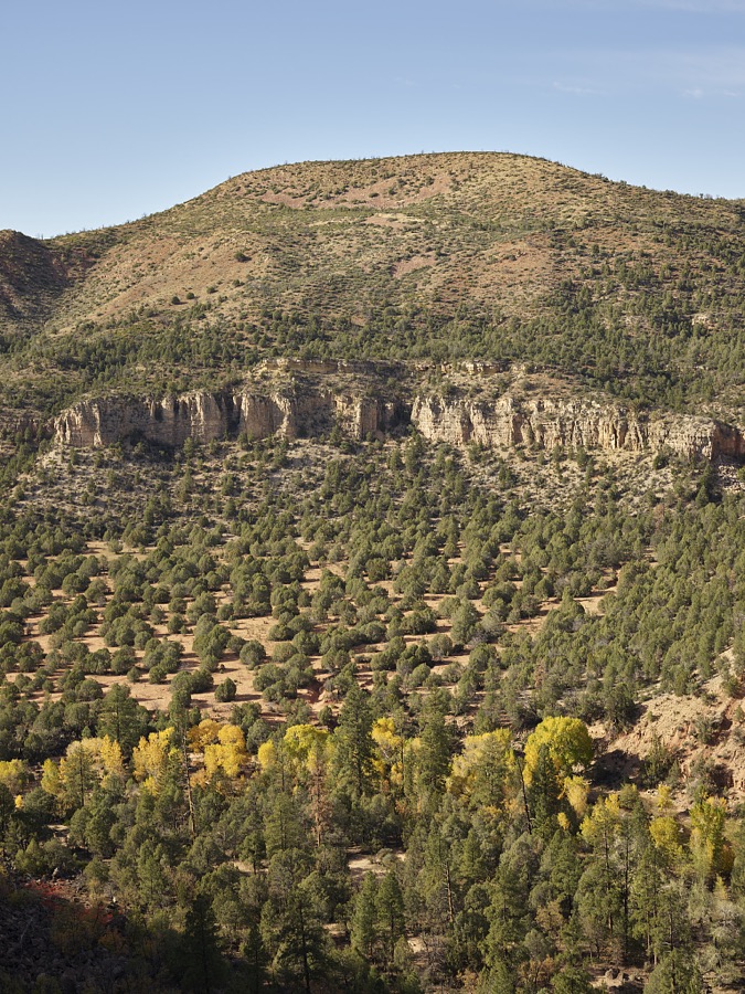 Scene Gila County, Arizona's, Salt River Canyon, often referrred to by its admirers as the "Mini Grand Canyon"