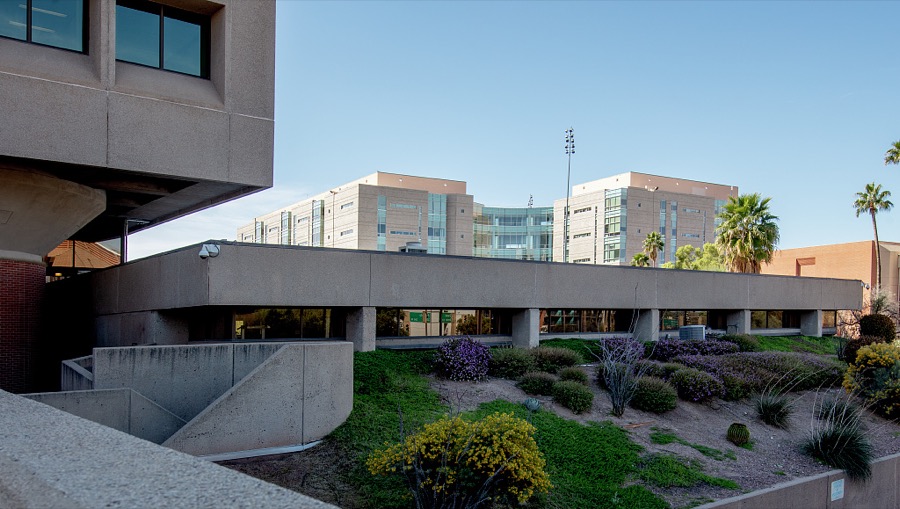 Tucson's Federal Building (AZ0058ZZ) was designed in 1971 by Cain, Nelson, Wares and Cook (CNWC) Architects of Tucson, AZ and completed in 1974