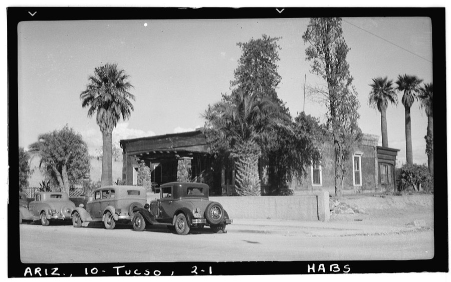 Ballantyne Robinson House, Military Plaza (141 South Fifth Avenue), Tucson, Pima County, AZ