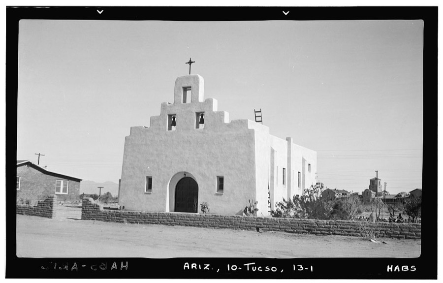 St. John the Evangelist Church, 3522 South Seventh Avenue, Tucson, Pima County, AZ