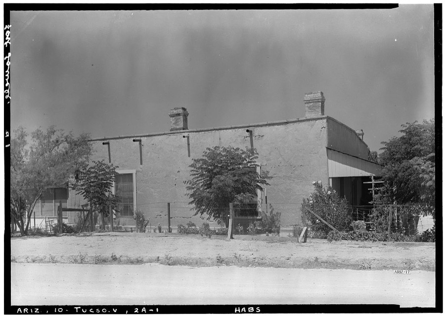 Fort Lowell, Officers' Quarters, Fort Lowell Road Vicinity, Tucson, Pima County, AZ