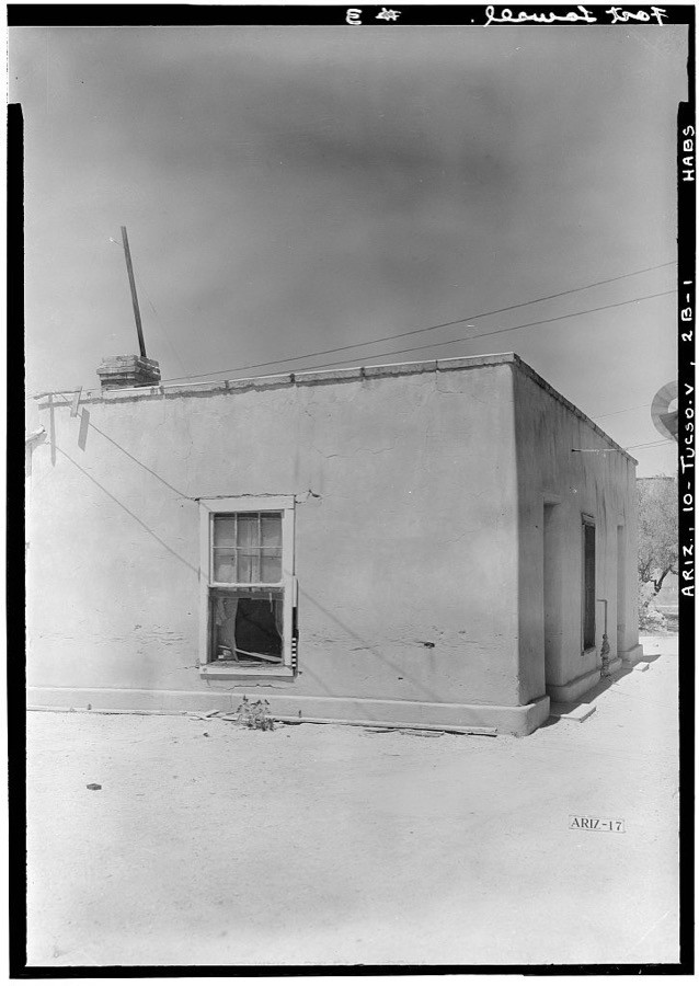 Fort Lowell, Summer Kitchen, Fort Lowell Road Vicinity, Tucson, Pima County, AZ