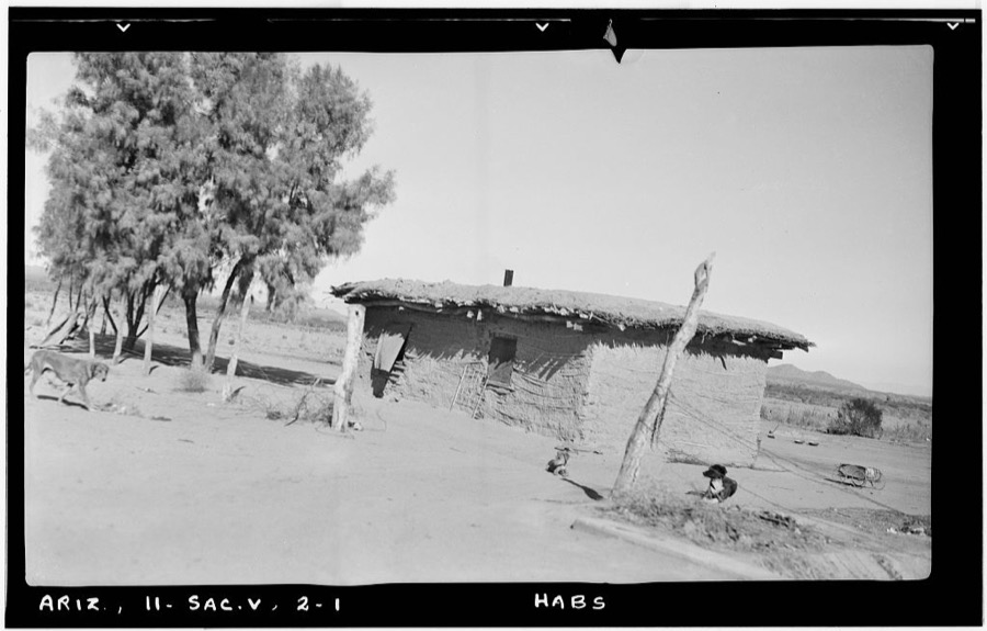 Indian House, Sacaton, Pinal County, AZ