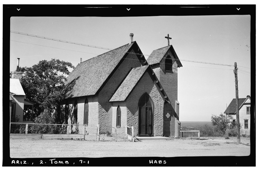 Episcopal Church, Third & Safford Streets, Tombstone, Cochise County, AZ
