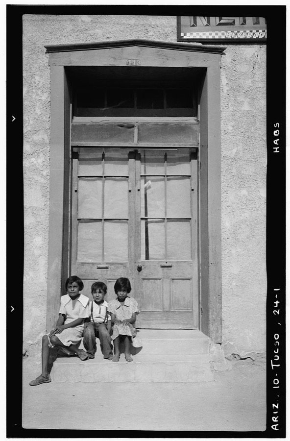 443 South Meyer Street (House, Doorway), Tucson, Pima County, AZ