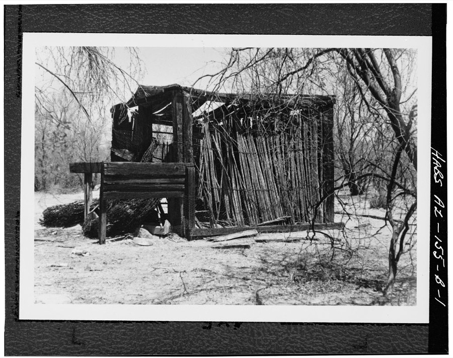 Bates Well, Jacal, Growler Wash, Ajo, Pima County, AZ