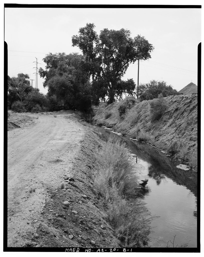 Crosscut Steam Plant, Indian Bend Pond & Pump Ditch, North side Salt River near Mill Avenue & Washington Street, Tempe, Maricopa County, AZ
