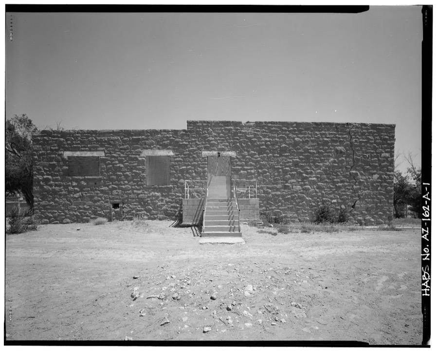 Pinon Boarding School, Classroom Building, Navajo Route 41, North of Navajo Route 4, Pinon, Navajo County, AZ