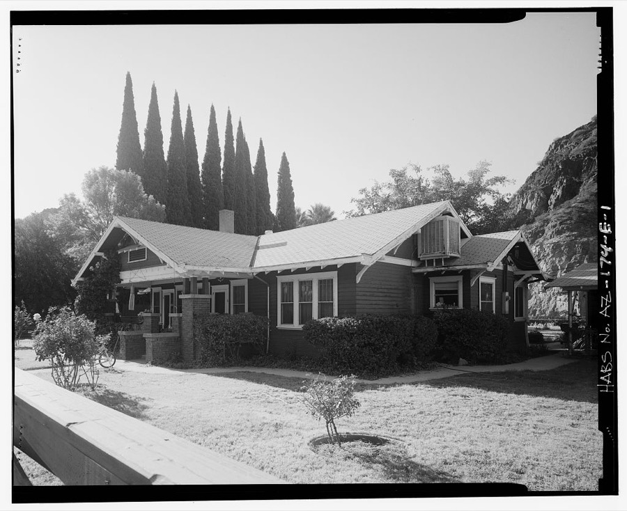 Arizona Copper Company, Chief Engineer's House, Park Avenue, Clifton, Greenlee County, AZ