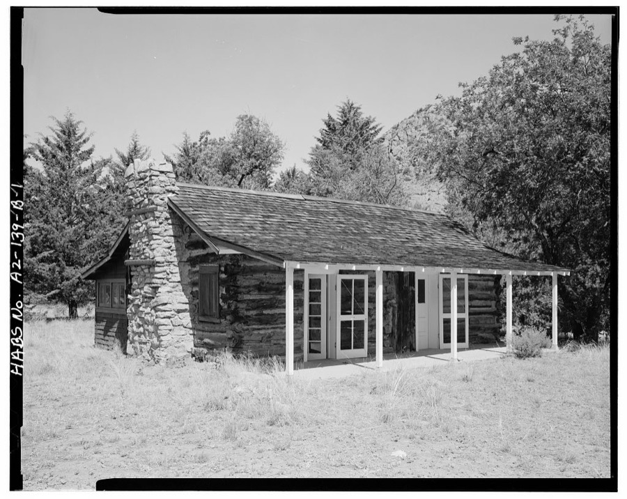 Faraway Ranch, Stafford-Riggs Cabin, Willcox, Cochise County, AZ