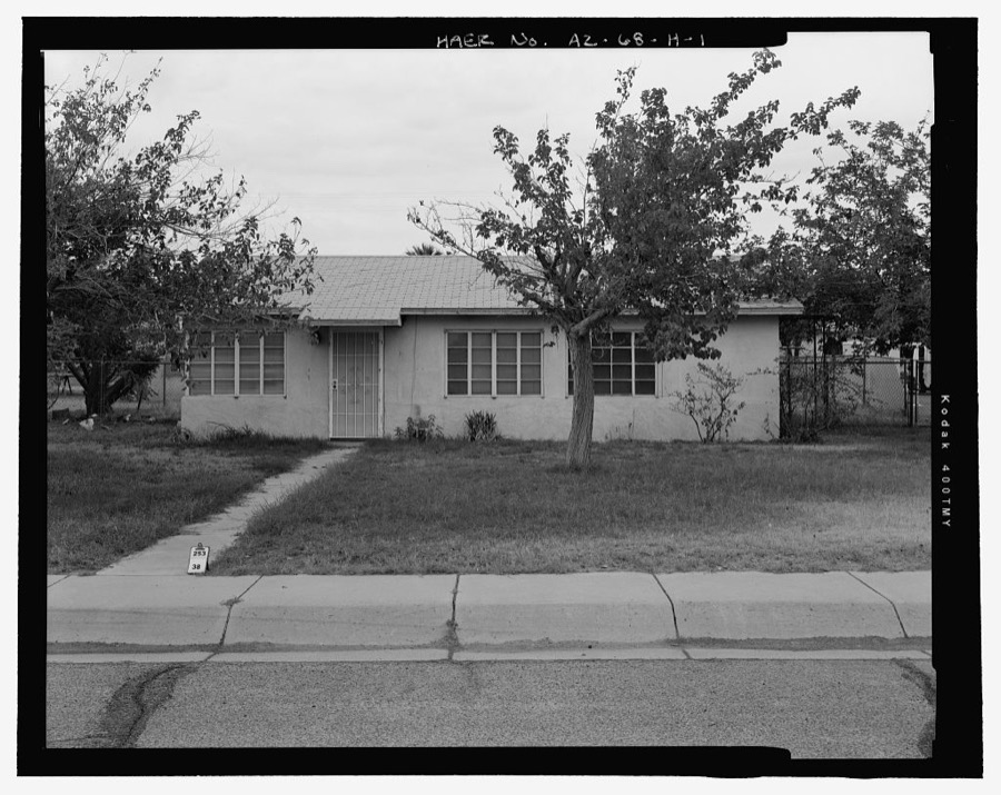 Wellton-Mohawk Irrigation System, Building No. 2 (House), 30611 Wellton-Mohawk Drive, Wellton, Yuma County, AZ