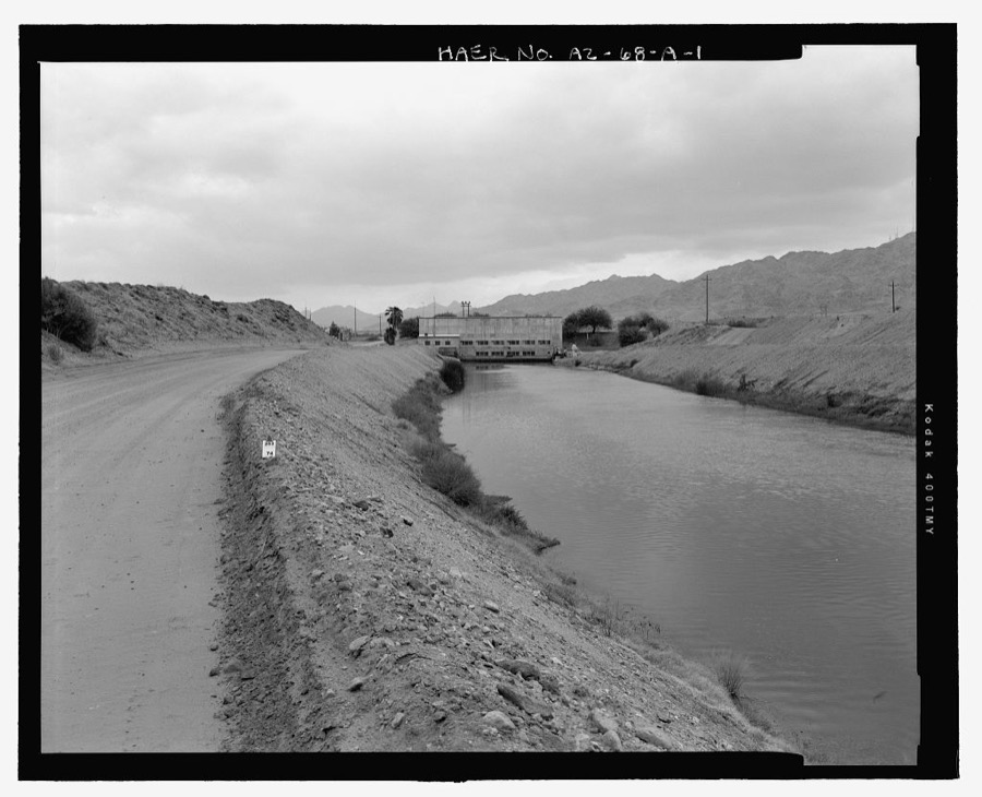 Wellton-Mohawk Irrigation System, Pumping Plant No. 1, Bounded by Gila River & Union Pacific Railroad, Wellton, Yuma County, AZ