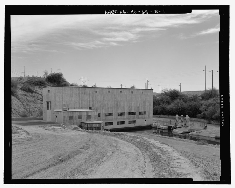 Wellton-Mohawk Irrigation System, Pumping Plant No. 2, Bounded by Interstate 8 to south, Wellton, Yuma County, AZ