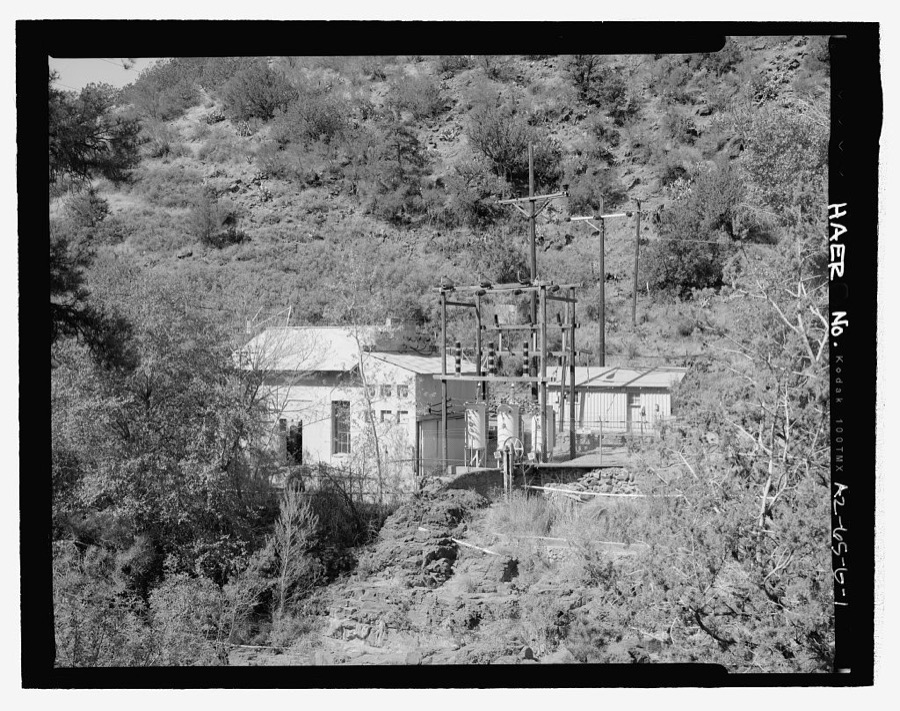 Childs-Irving Hydroelectric Project, Irving System, Irving Powerhouse, Forest Service Road 708/502, Camp Verde, Yavapai County, AZ