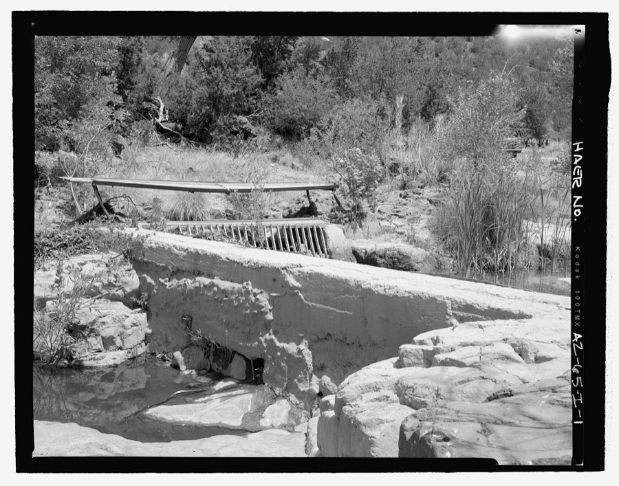 Childs-Irving Hydroelectric Project, Childs System, Flume Intake & Forebay, Forest Service Road 708/502, Camp Verde, Yavapai County, AZ