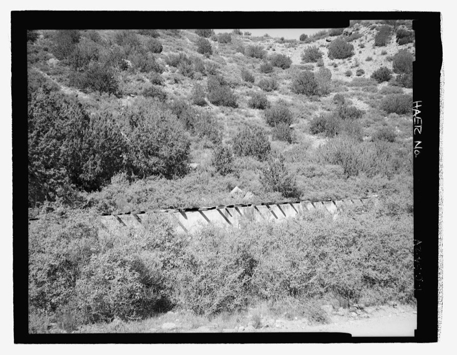 Childs-Irving Hydroelectric Project, Childs System, Concrete Flume, Forest Service Road 708/502, Camp Verde, Yavapai County, AZ