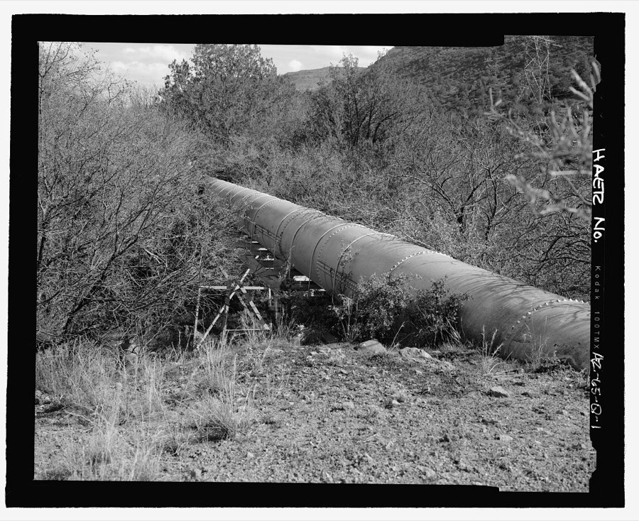 Childs-Irving Hydroelectric Project, Childs System, Flume Bridge No. 4, Forest Service Road 708/502, Camp Verde, Yavapai County, AZ