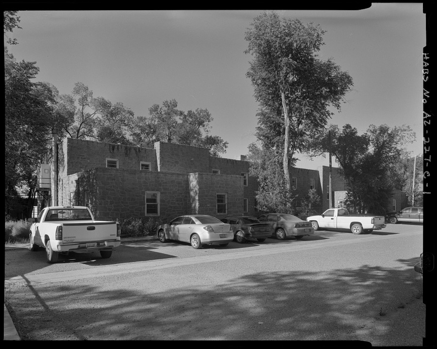 Fort Defiance Indian Hospital, Nurses' Dormitory, Navajo Indian Reservation, Bonito Drive, Fort Defiance, Apache County, AZ