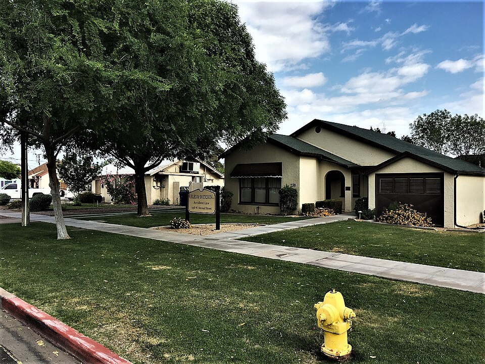 Photograph of Robson Historic District