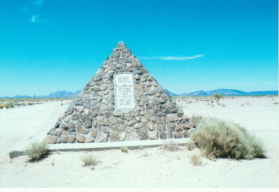 Photograph of Camp Horn Monument