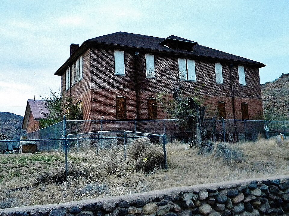 Photograph of Schoolhouse at Truxton Canyon Training School