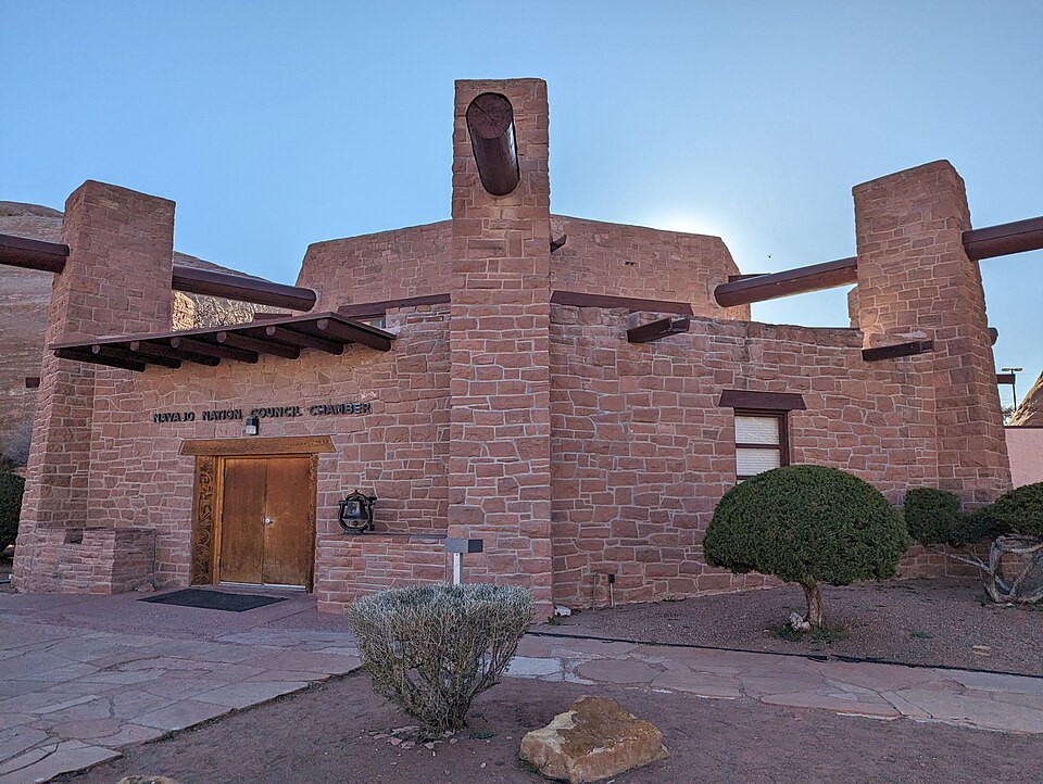 Photograph of Navajo Nation Council Chamber