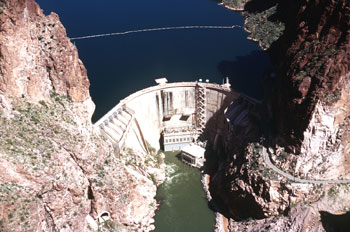 Photograph of Horse Mesa Dam