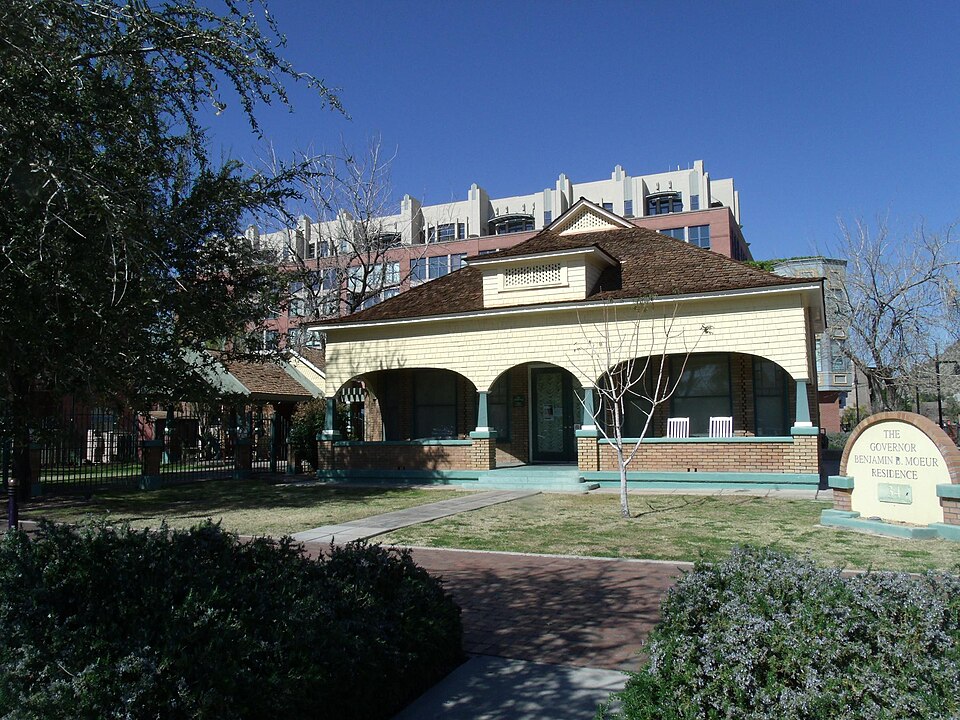 Photograph of Gov. Benjamin B. Moeur House