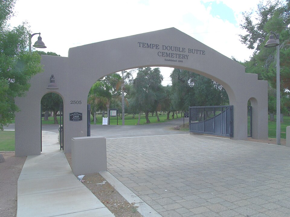 Photograph of Double Butte Cemetery