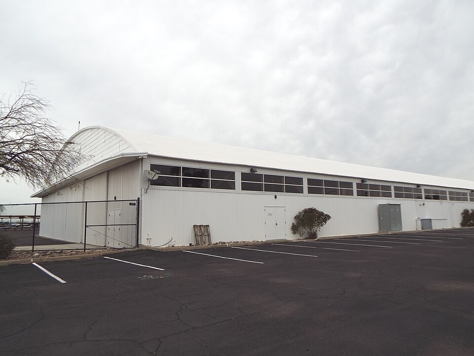 Photograph of Falcon Field World War II Aviation Hangers
