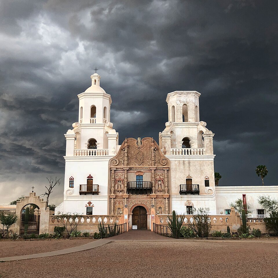 Photograph of Mission San Xavier del Bac